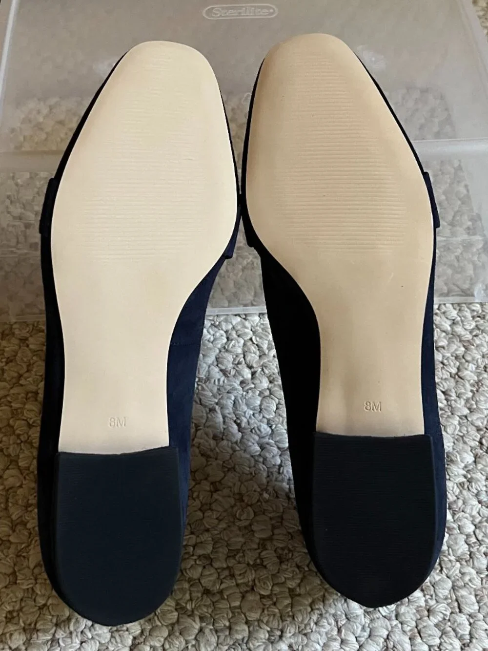 TALBOTS - Jane Tie Strap Suede Loafer -- NEW, with Box